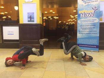 Bboy Flickstar and Bboy Slider